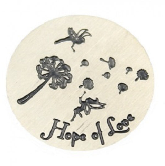 Story Scheibe 1330 Hope of love Silber