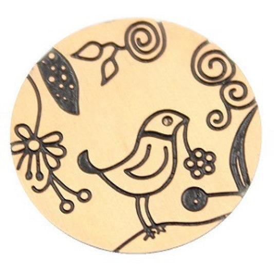 Story Scheibe 1335 Vogel Rosé