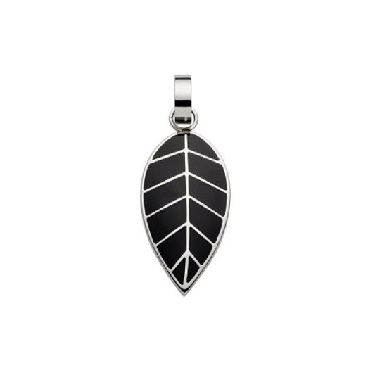 Pendant Leaf Black 393