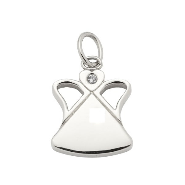Angel pendant silver 701