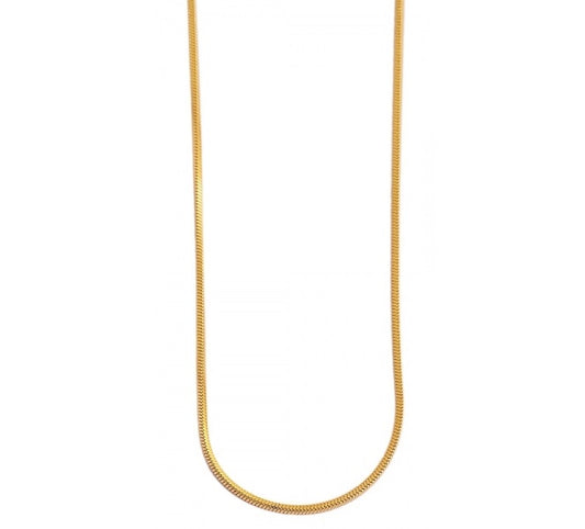 Necklace Gold 416 Fine Snake